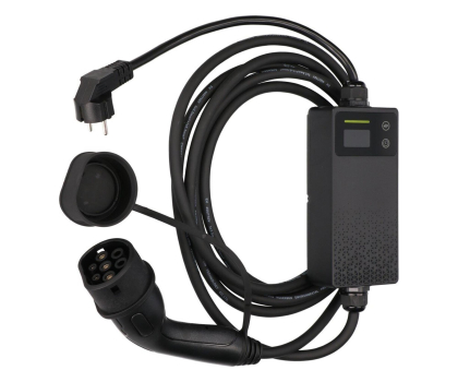 Ładowarka mobilna do EV i PHEV ExtraLink EV BS-PCD030 (1-fazowa 16A, 3,6 kW, Typ 1/ 2, Schuko/CEE)